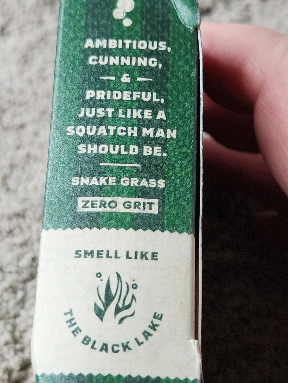 Slytherin SUDS OF THE SLY Men's Natural Soap - Green